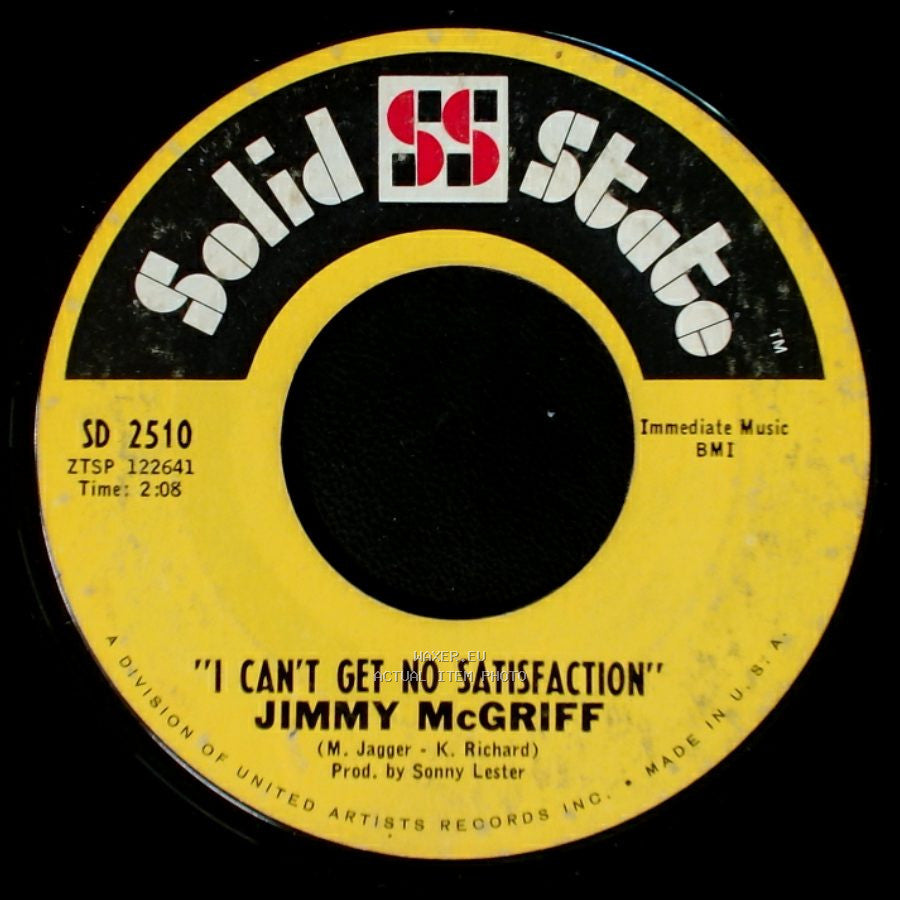 Jimmy Mcgriff - I Can't Get No Satisfaction / I Can't Give You Anything But Love, Baby side A