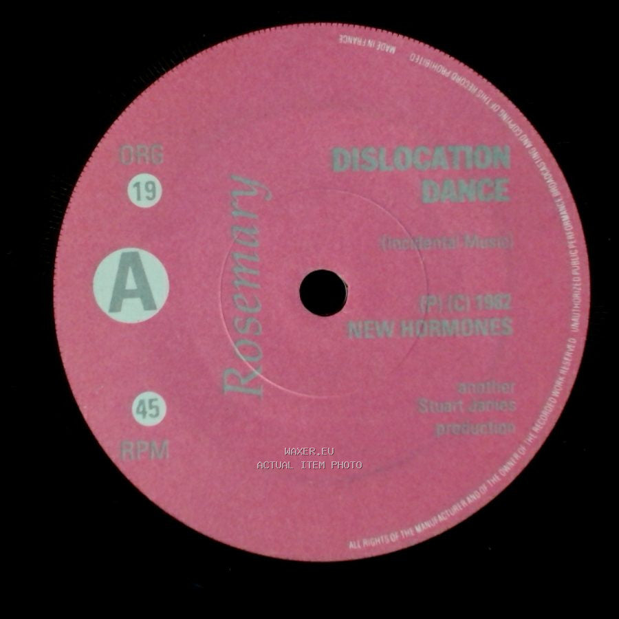 New Hormones - Dislocation Dance / Shake side A