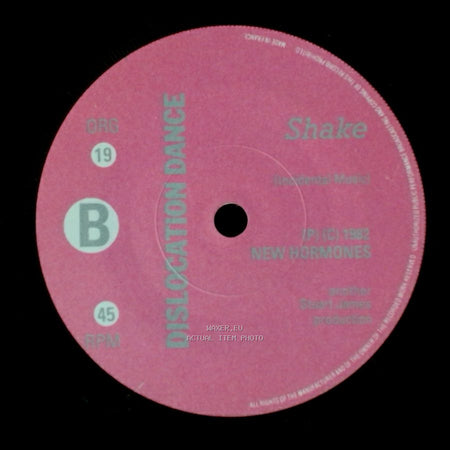 New Hormones - Dislocation Dance / Shake side B