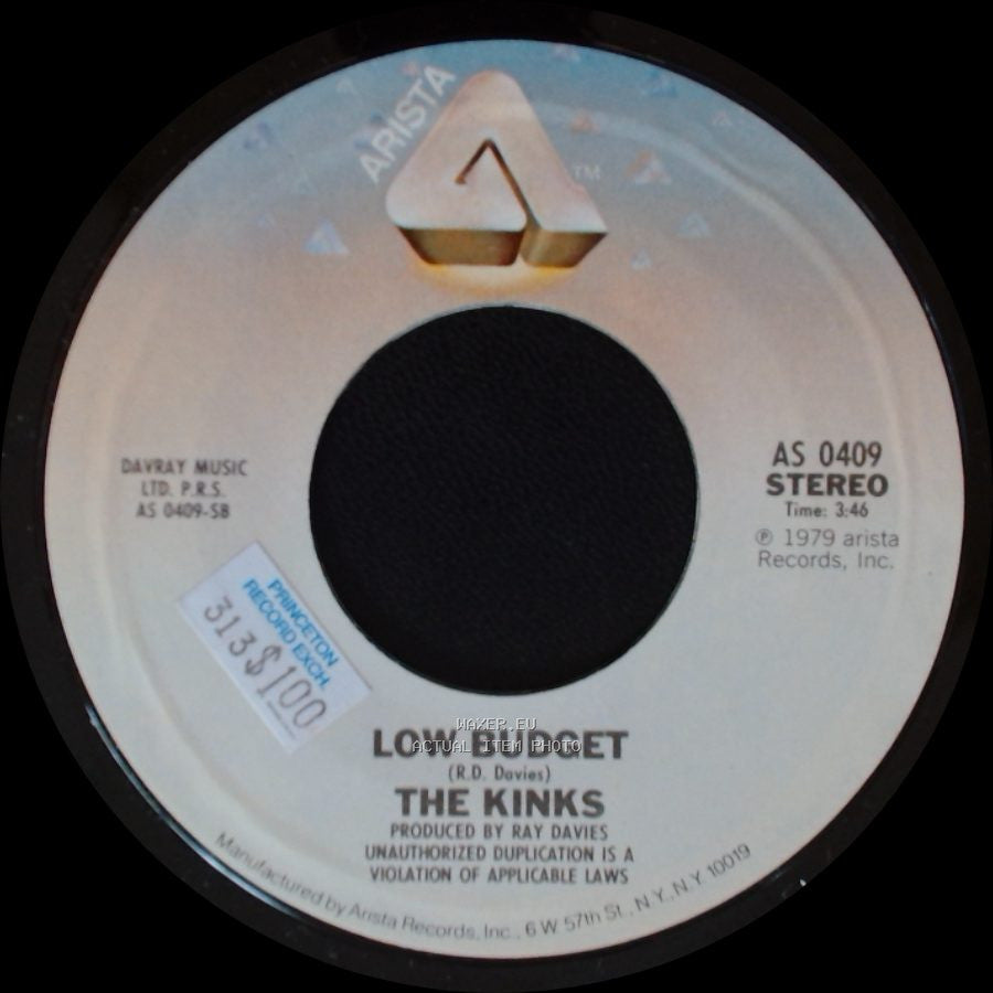 The Kinks - Low Budget / Superman side A