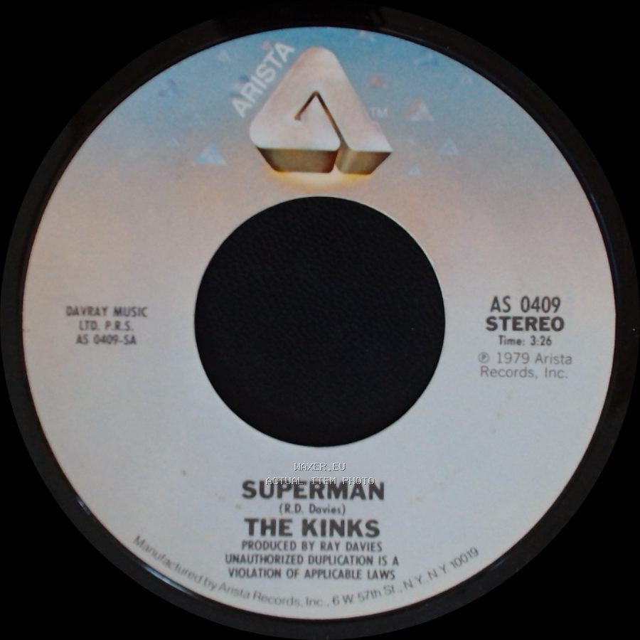 The Kinks - Low Budget / Superman side B