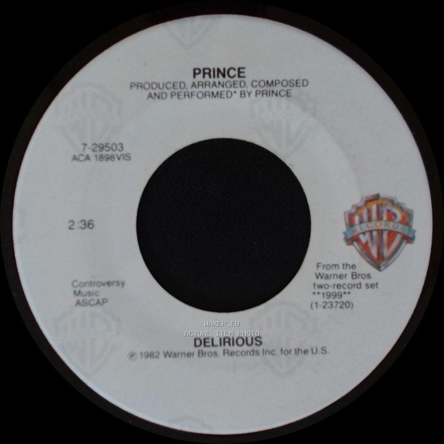 Prince - Delirious / Horny Toad side A