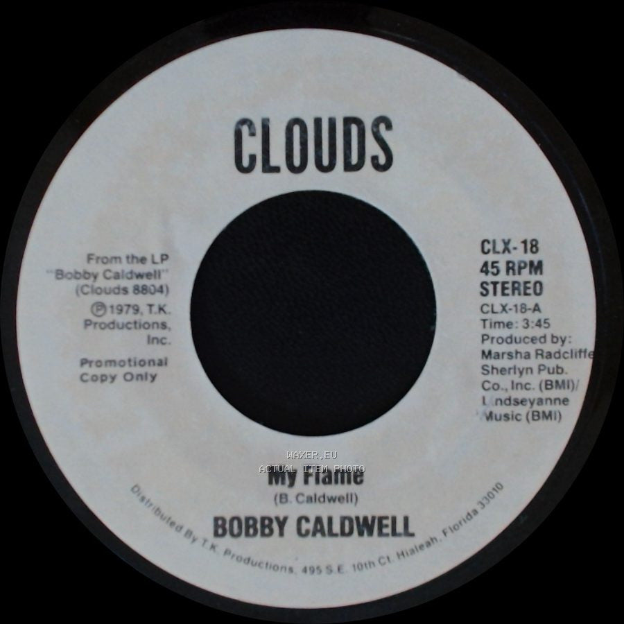 Bobby Caldwell - My Flame / My Flame side A