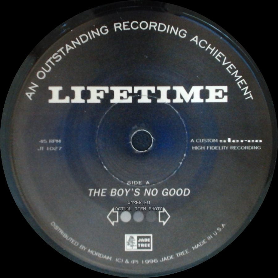 Unknown Artist - The Boy's No Good / Somewhere In The Swamps Of Jersey side A