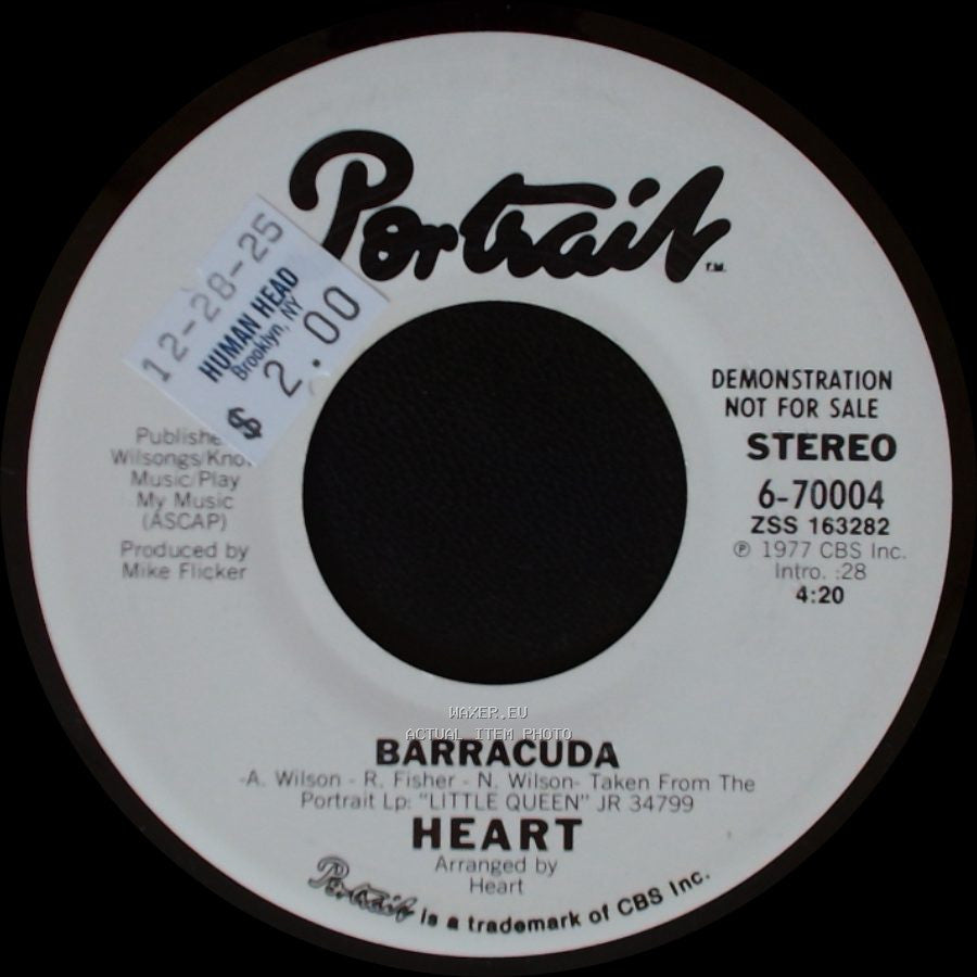 Heart - Barracuda / Barracuda side A