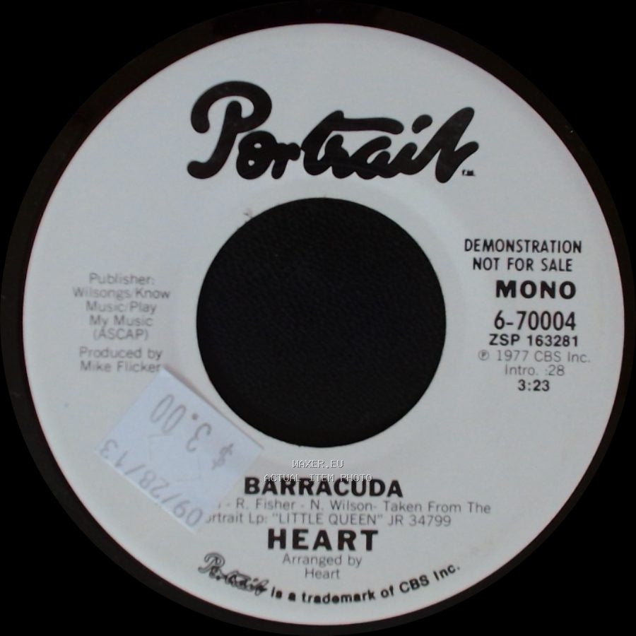 Heart - Barracuda / Barracuda side B