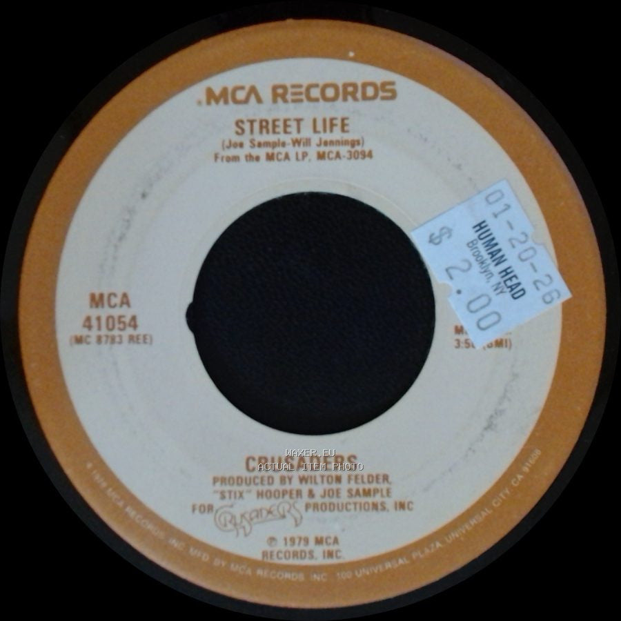 Crusaders - Street Life / The Hustler side A