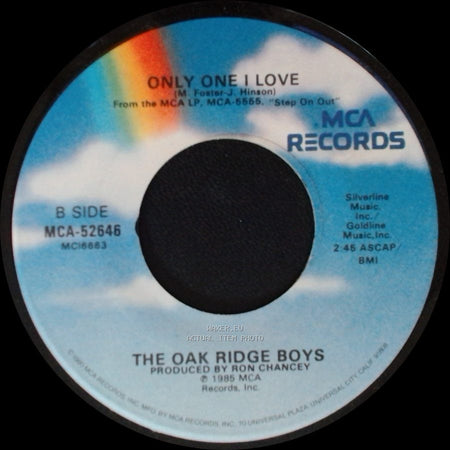 The Oak Ridge Boys - Touch A Hand, Make A Friend / Only One I Love side B