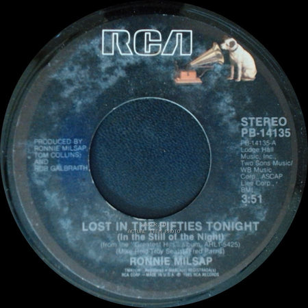 Ronnie Milsap - Lost In The Fifties Tonight (In The Still Of The Night) / I Might Have Said side A