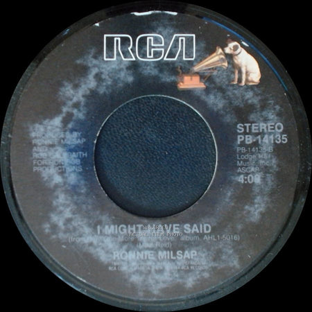 Ronnie Milsap - Lost In The Fifties Tonight (In The Still Of The Night) / I Might Have Said side B