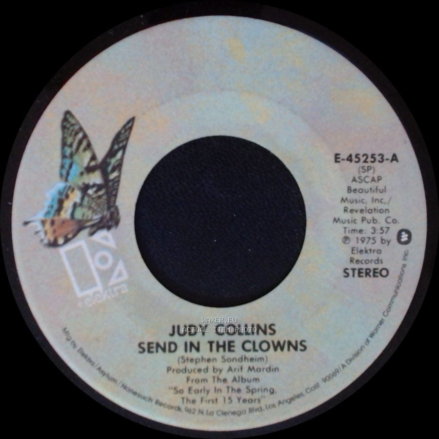 Judy Collins - Send In The Clowns / Houses side A