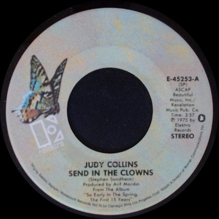 Judy Collins - Send In The Clowns / Houses side A