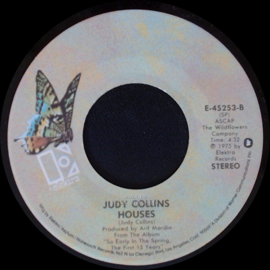 Judy Collins - Send In The Clowns / Houses side B