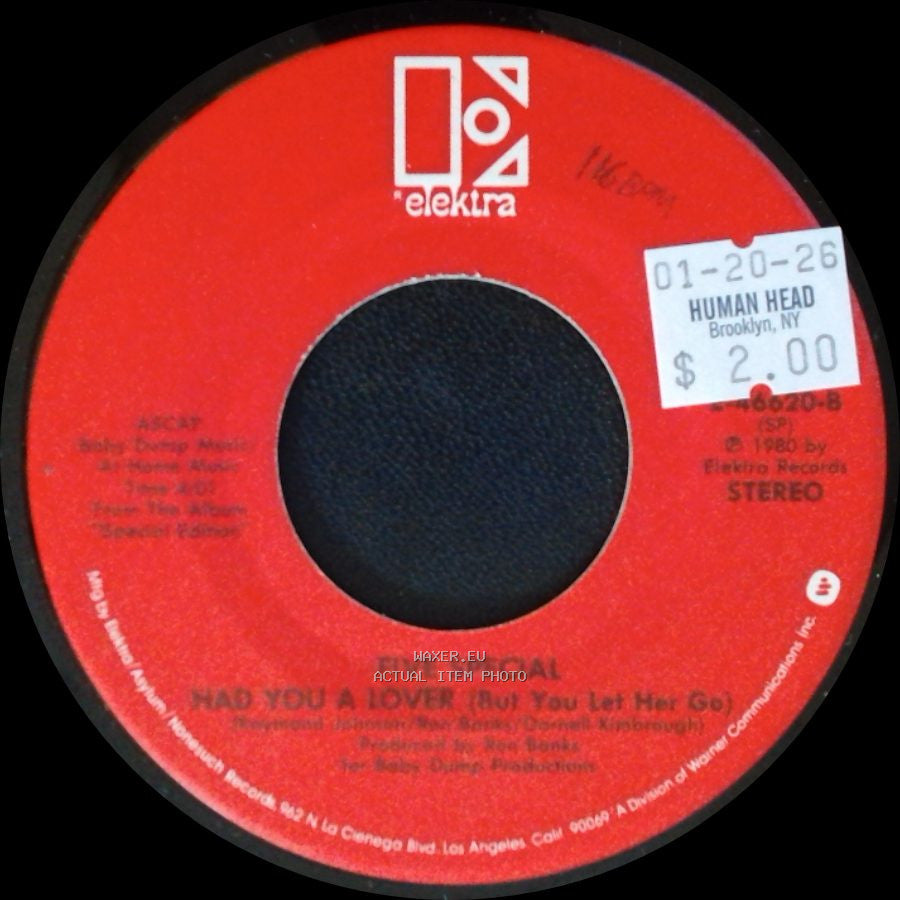 Five Special - Jam (Let's Take It To The Streets) / Had You A Lover (But You Let Her Go) side B