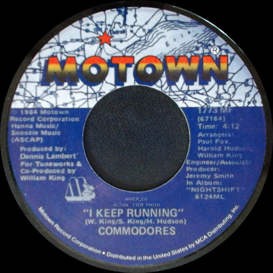 Commodores - Nightshift / I Keep Running side B