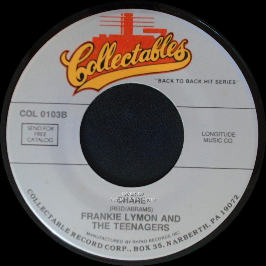 Frankie Lymon And The Teenagers - The Abc's Of Love / Share side B