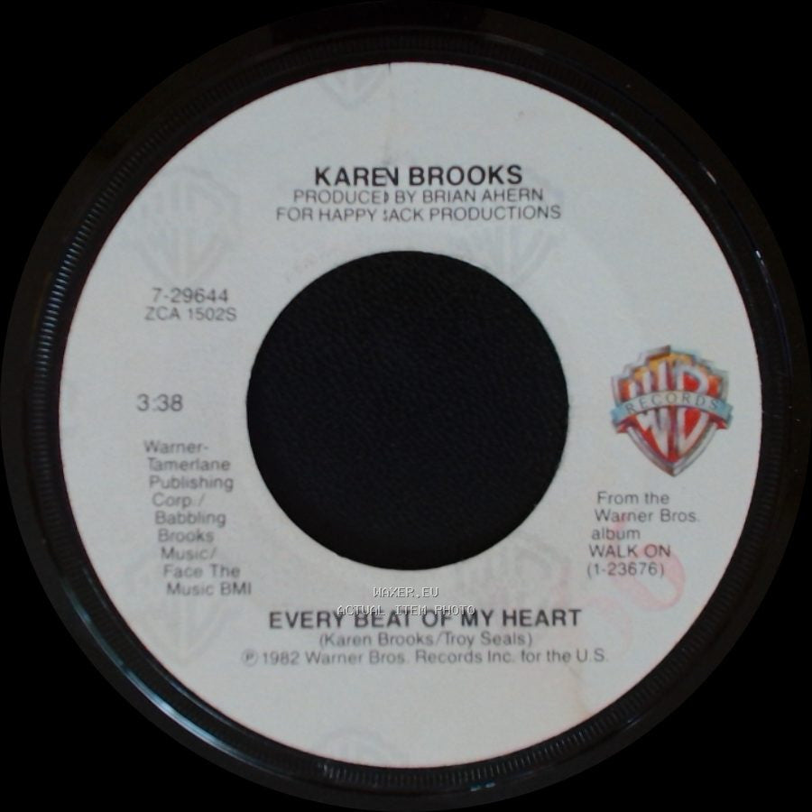 Karen Brooks - Every Beat Of My Heart / Walk On side A