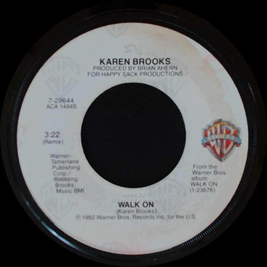 Karen Brooks - Every Beat Of My Heart / Walk On side B