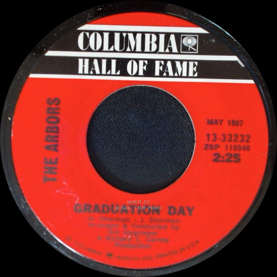 The Arbors - The Letter / Graduation Day side B