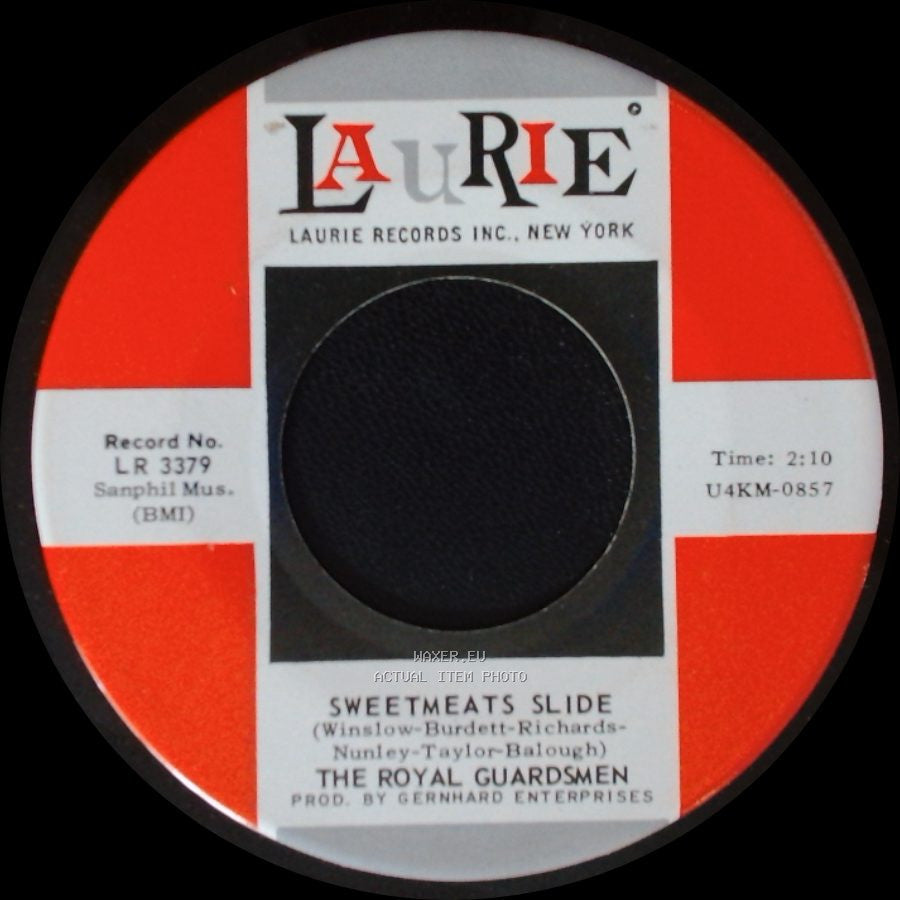 The Royal Guardsmen - Sweetmeats Slide / The Return Of The Red Baron side A
