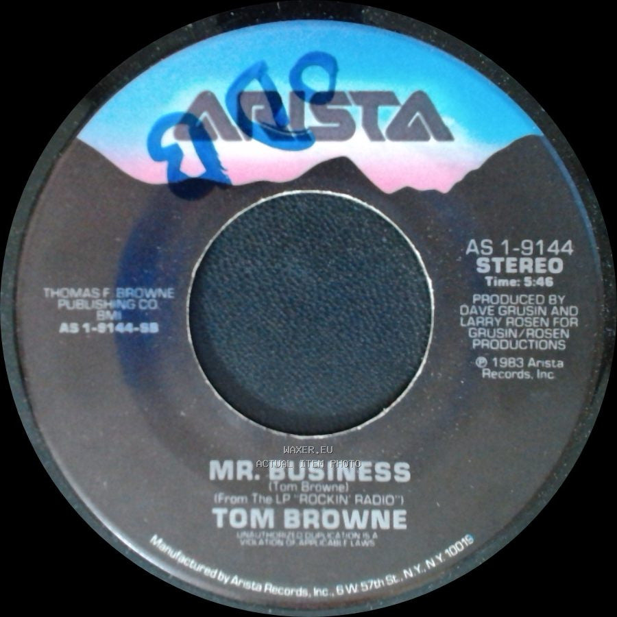 Tom Browne - Mr. Business / Cruisin' side A