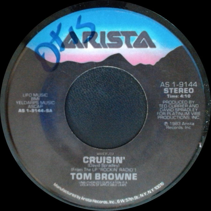 Tom Browne - Mr. Business / Cruisin' side B