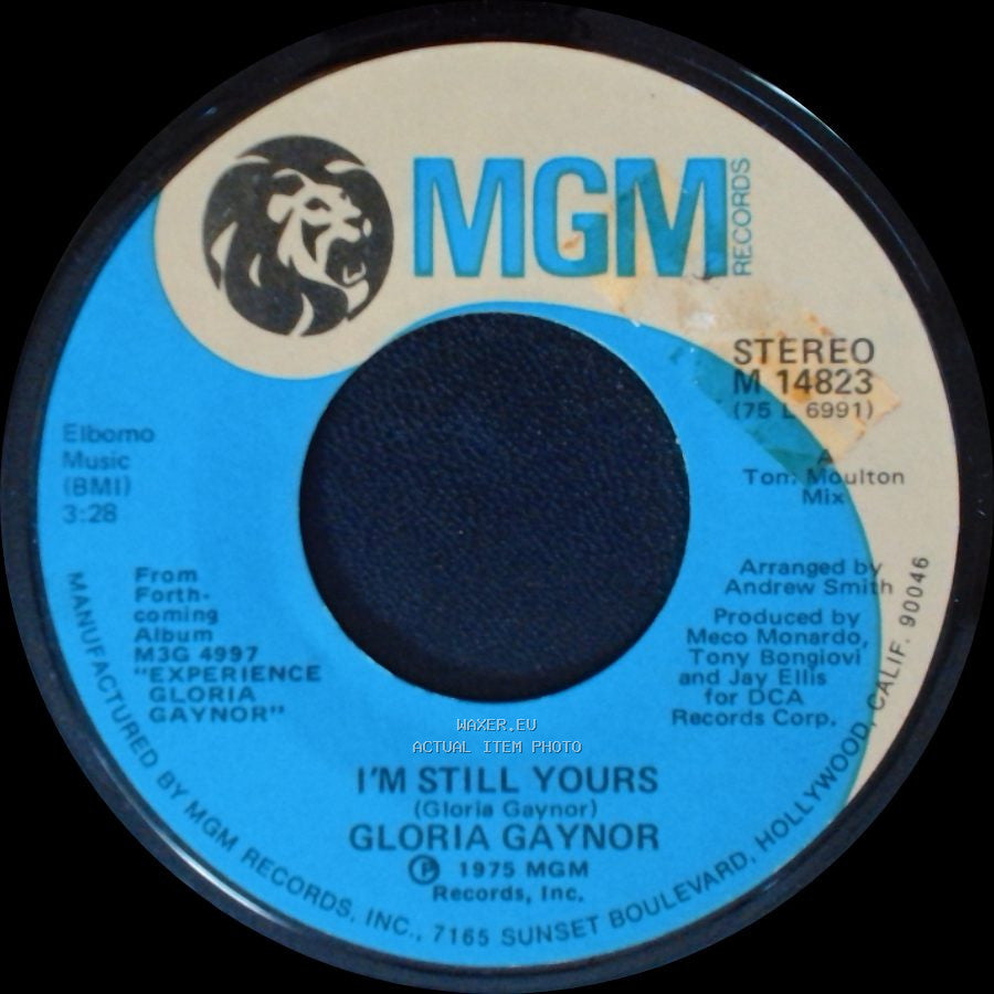 Gloria Gaynor - I'm Still Yours / (If You Want It) Do It Yourself side A