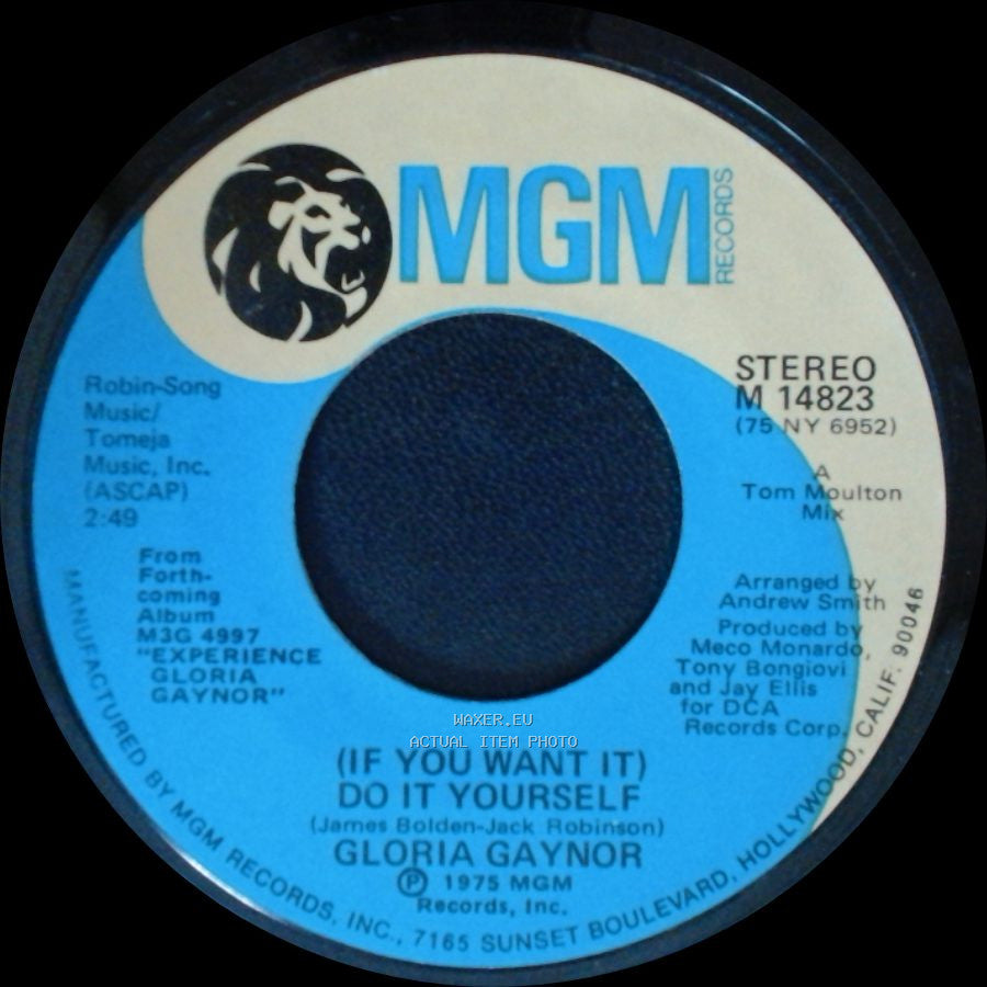 Gloria Gaynor - I'm Still Yours / (If You Want It) Do It Yourself side B
