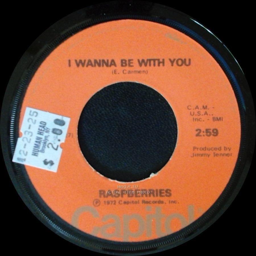 Raspberries - Goin' Nowhere Tonight / I Wanna Be With You side B