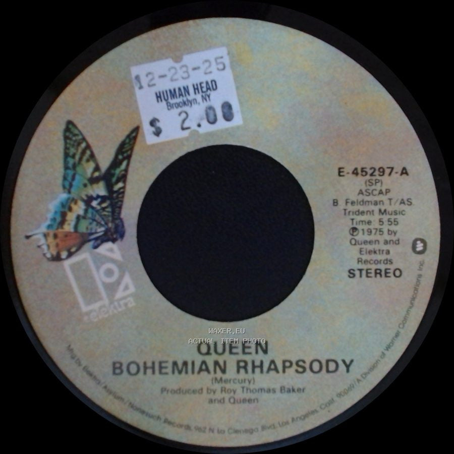 Queen - I'm In Love With My Car / Bohemian Rhapsody side B