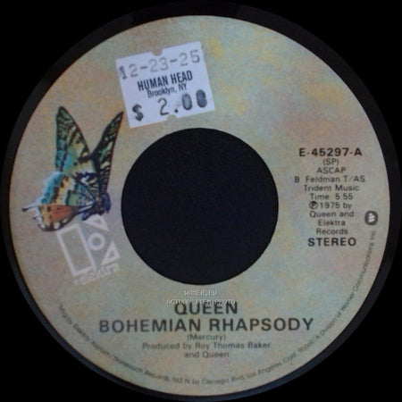 Queen - I'm In Love With My Car / Bohemian Rhapsody side B