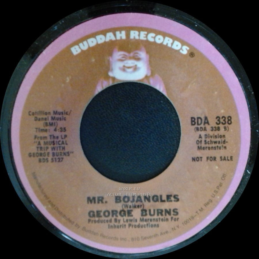 George Burns - Mr. Bojangles / Old Folks side A