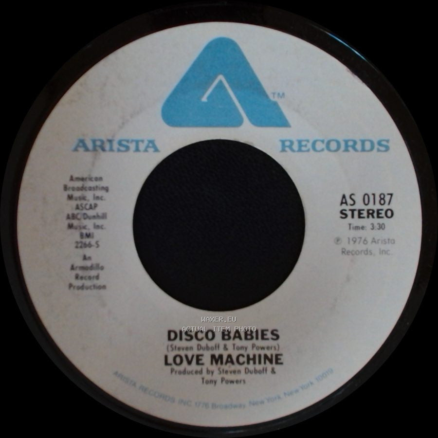 Disco Babies / Love Machine - Love Machine / Make Somebody Happen side A