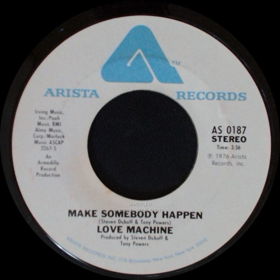 Disco Babies / Love Machine - Love Machine / Make Somebody Happen side B