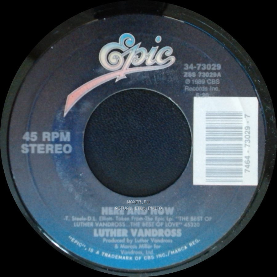 Luther Vandross - Here And Now / Come Back side A