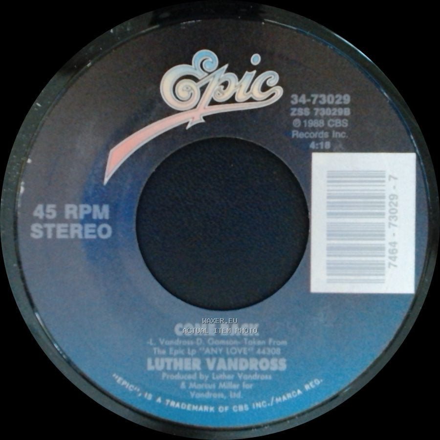 Luther Vandross - Here And Now / Come Back side B