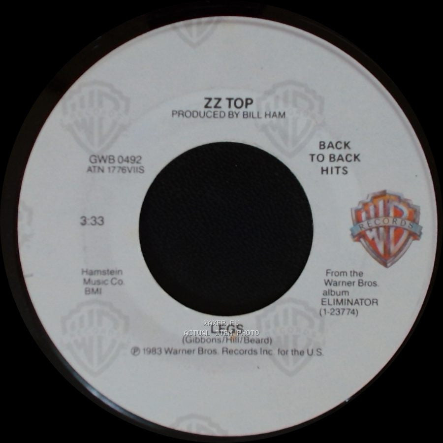 Zz Top - Sharp Dressed Man / Legs side B