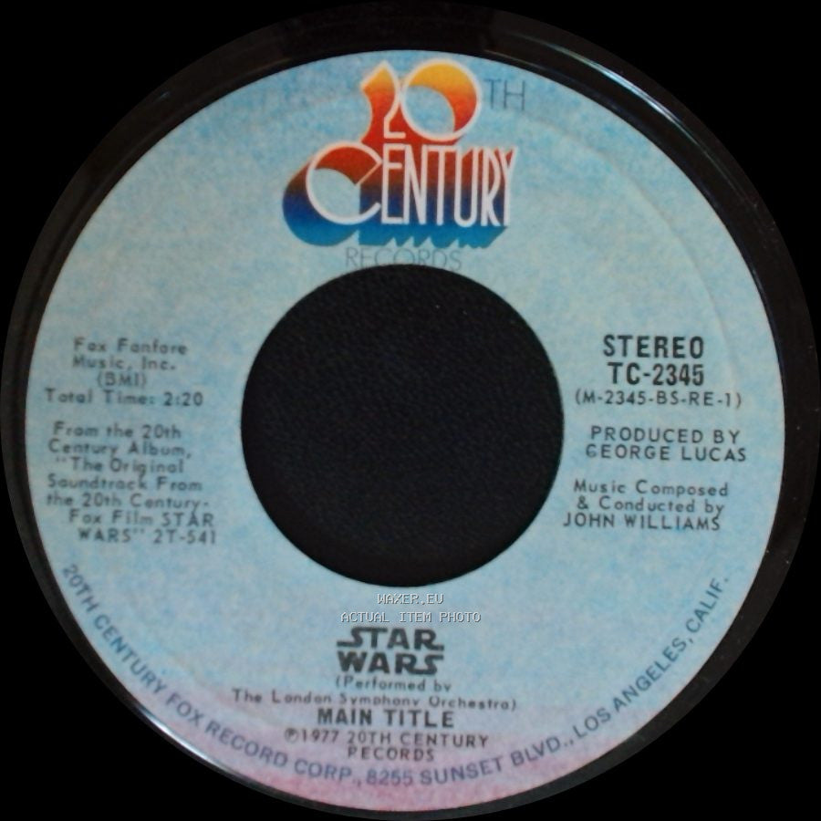 Cantina Band / The London Symphony Orchestra - Star Wars / Main Title side B