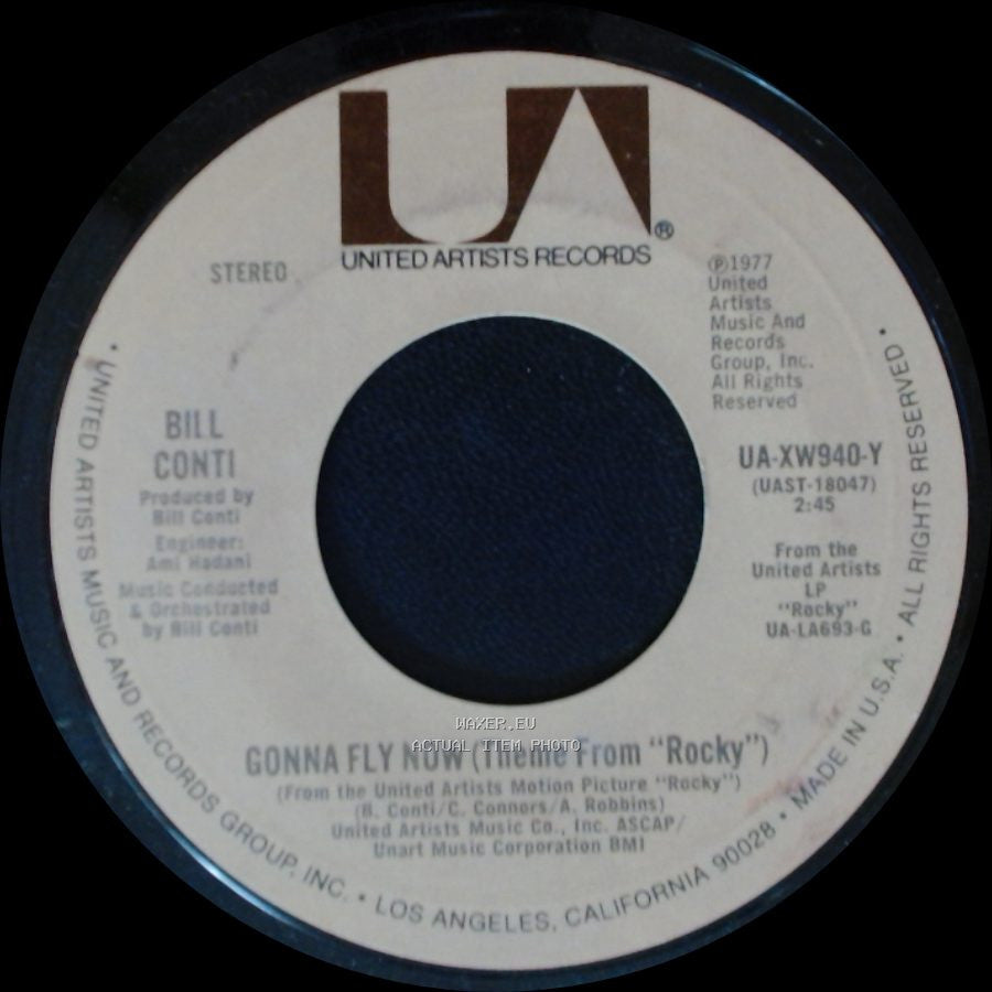 Bill Conti - Gonna Fly Now (Theme From "Rocky") / Reflections side A