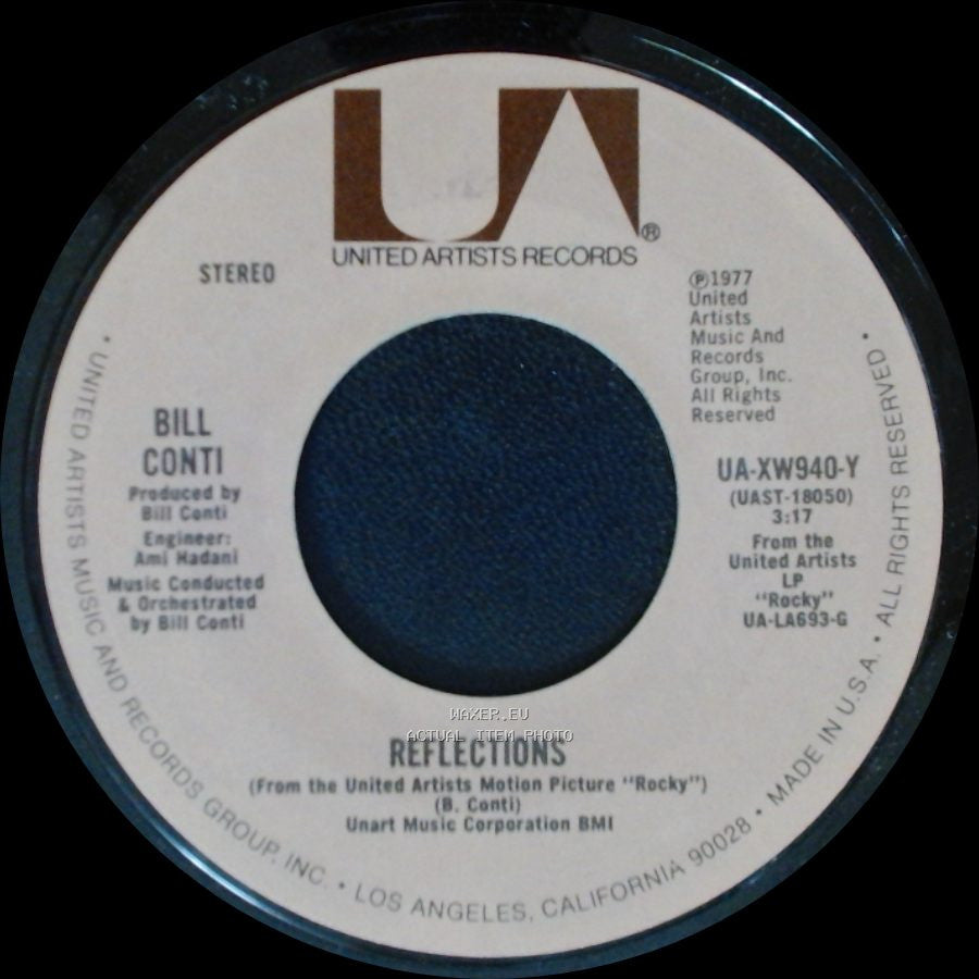 Bill Conti - Gonna Fly Now (Theme From "Rocky") / Reflections side B