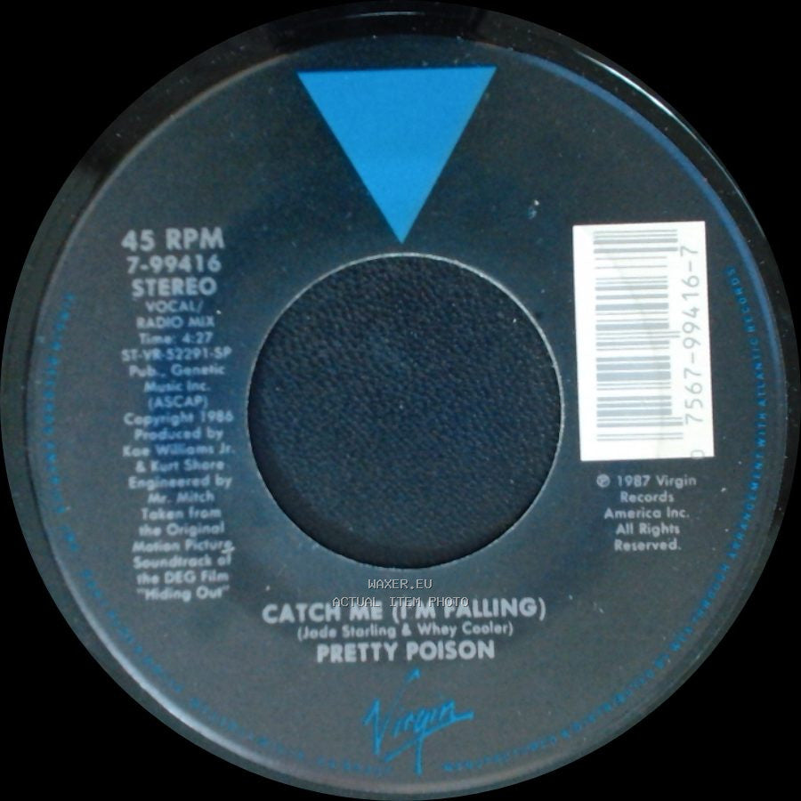 Pretty Poison - Catch Me (I'm Falling) / Catch Me (I'm Falling) side A