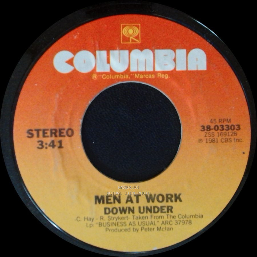 Men At Work - Down Under / Crazy side A