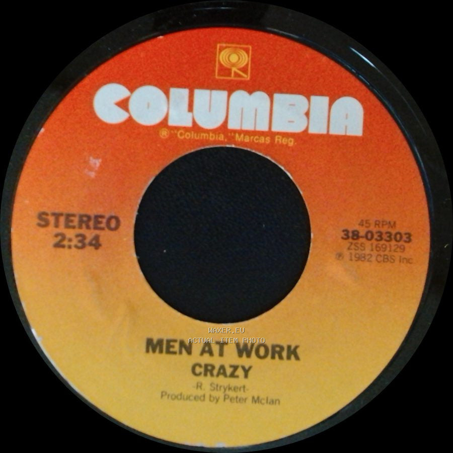 Men At Work - Down Under / Crazy side B