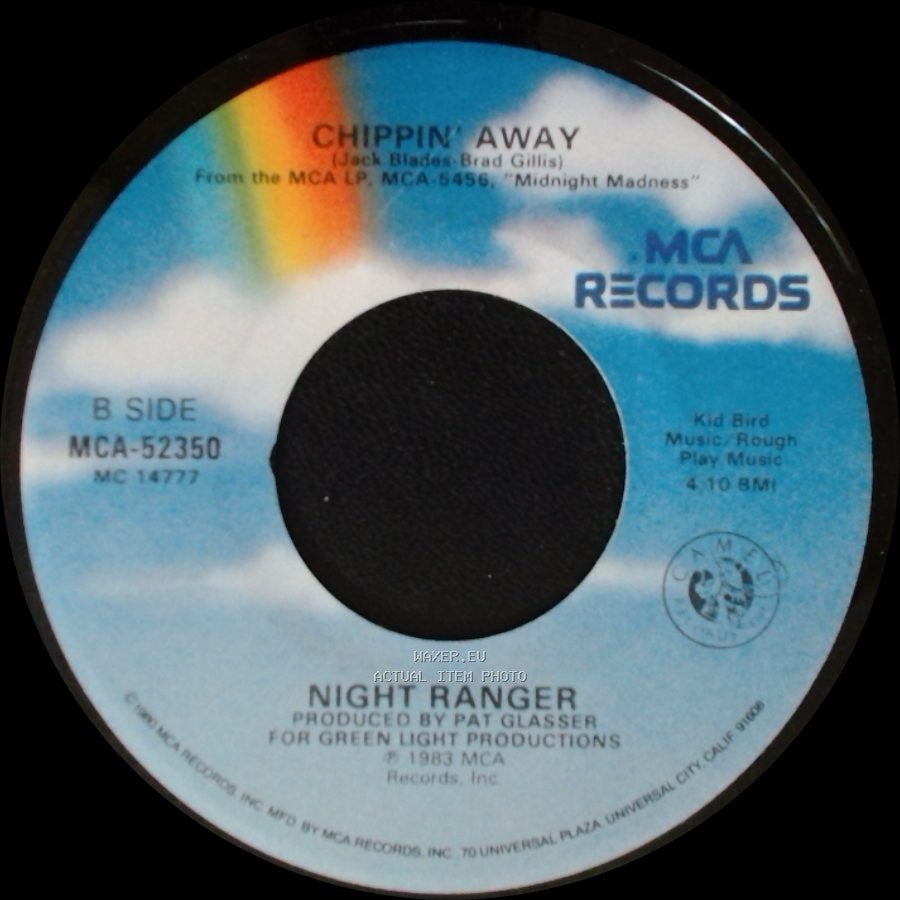 Night Ranger - Sister Christian / Chippin' Away side B