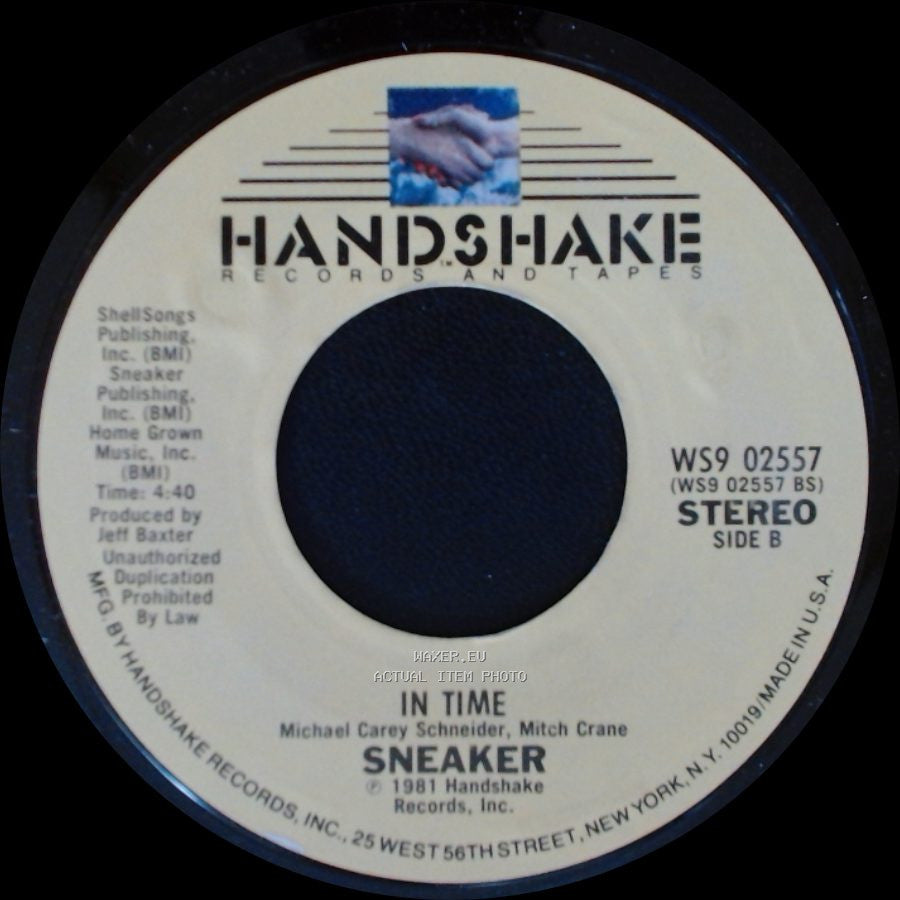 Sneaker - More Than Just The Two Of Us / In Time side B