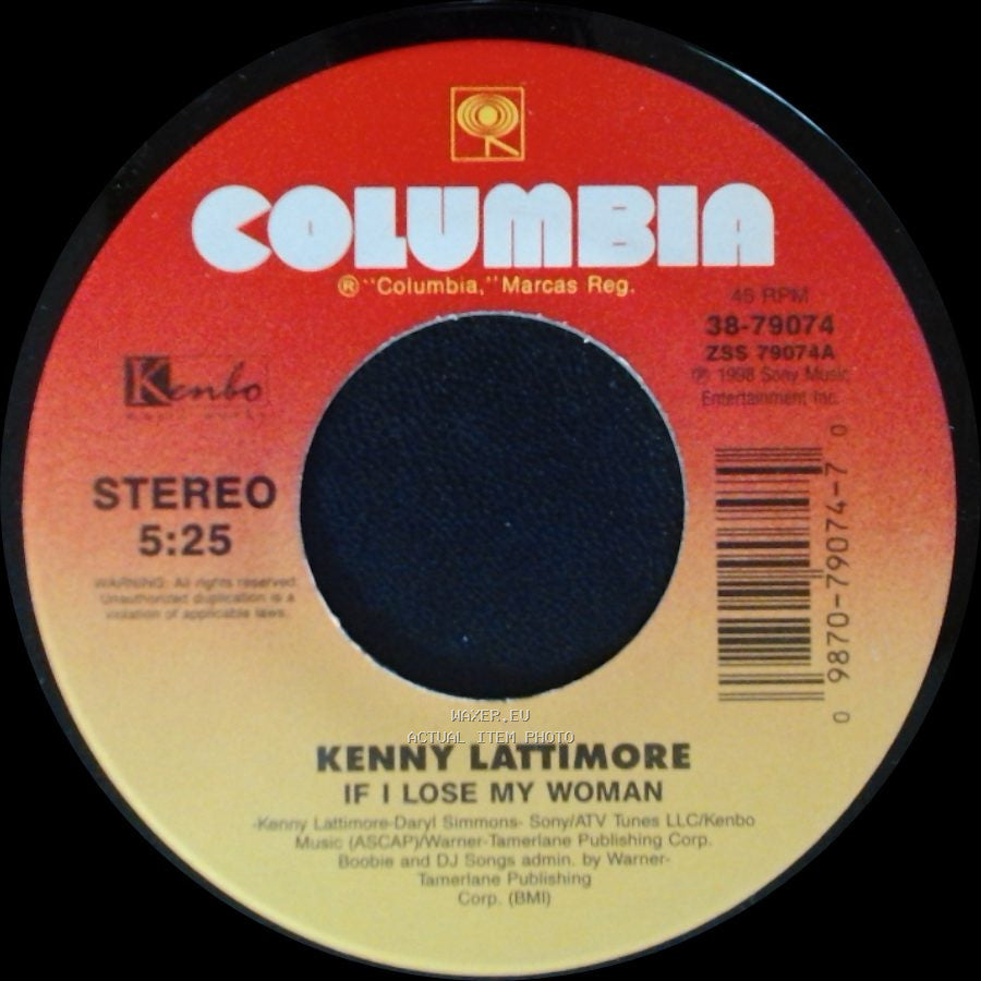 Kenny Lattimore - Days Like This / If I Lose My Woman side B