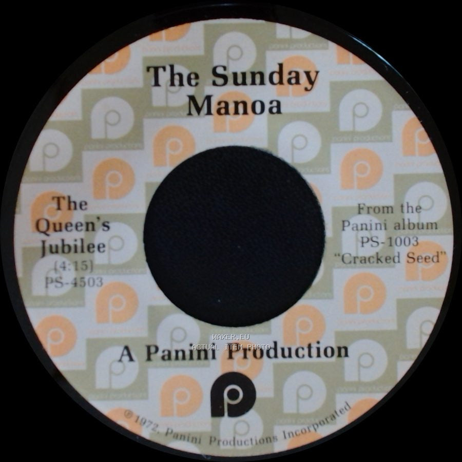 The Sunday Manoa - The Queen's Jubilee / Honolulu Baby side A