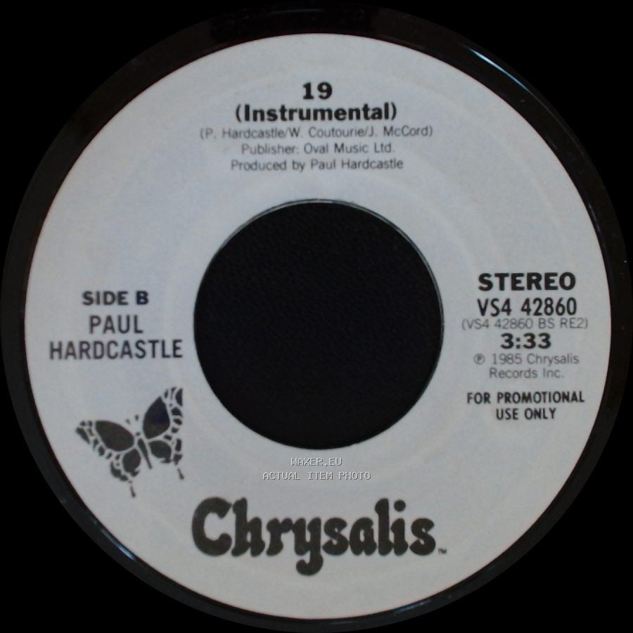 Paul Hardcastle - 19 / 19 (Instrumental) side B