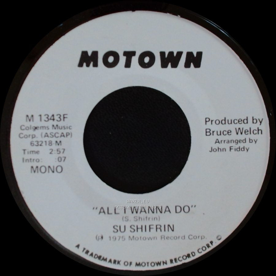 Su Shifrin - All I Wanna Do / All I Wanna Do side A
