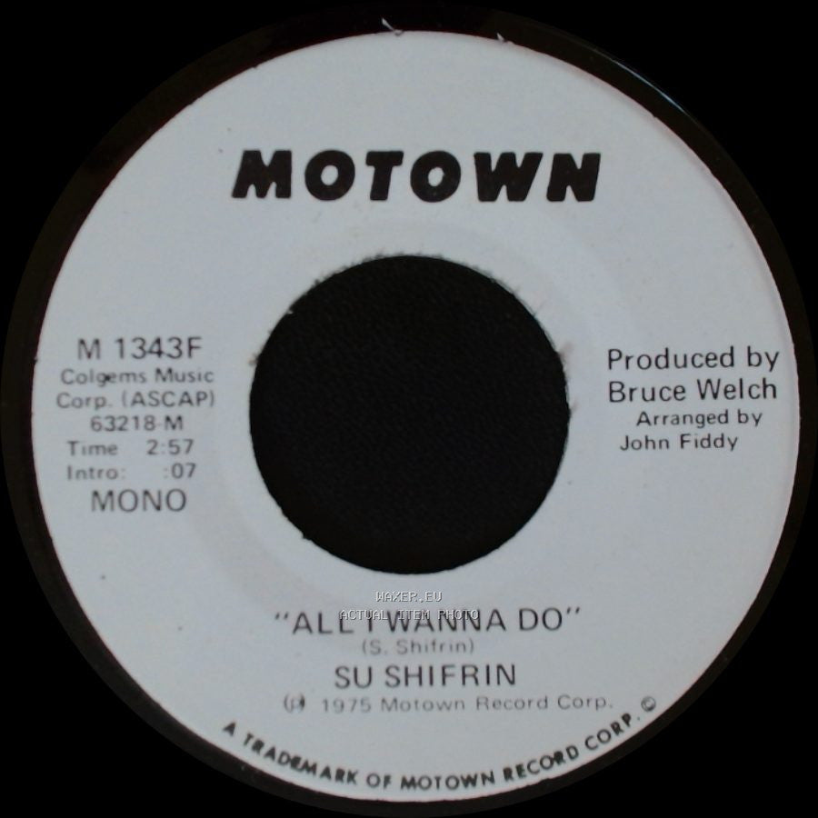 Su Shifrin - All I Wanna Do / All I Wanna Do side A